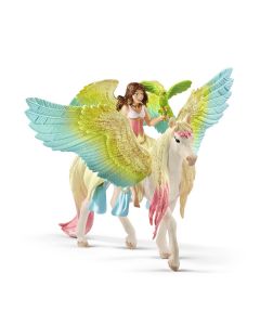 Schleich Bayala Surah mit Glitzer-Pegasus 70566 