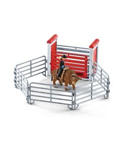 Schleich Farm World Bullenreiten mit Cowboy 41419