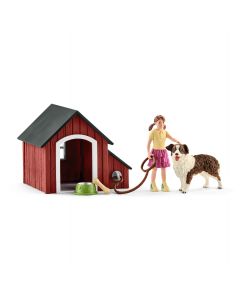 Schleich Farm World Hundehütte 42376 