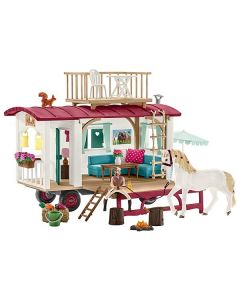 Schleich Horse Club Wohnwagen für Secret Club Meetings 42415 