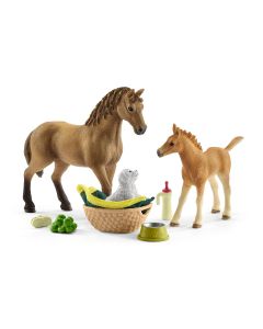 Schleich Horse Club Sarahs Tierbaby-Pflege 42432 