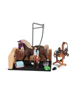 Schleich Horse Club Waschplatz mit Emily & Luna 42438 