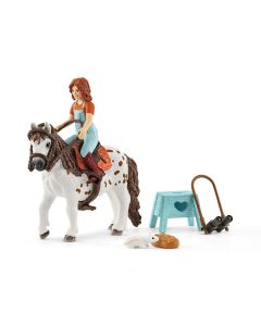 Schleich Horse Club Kleine Schwester und Shetland Pony, Stute 42518 